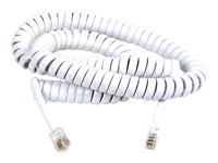 25 ft Phone Handset Coiled Cord - Click Image to Close